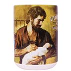 FATHERHOOD - HOLY FAMILY MUG - 15 OZ